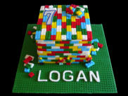 Lego Birthday Cake