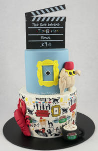 Friends Themed 50th Birthday Cake