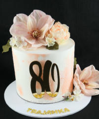 80th Birthday Cake